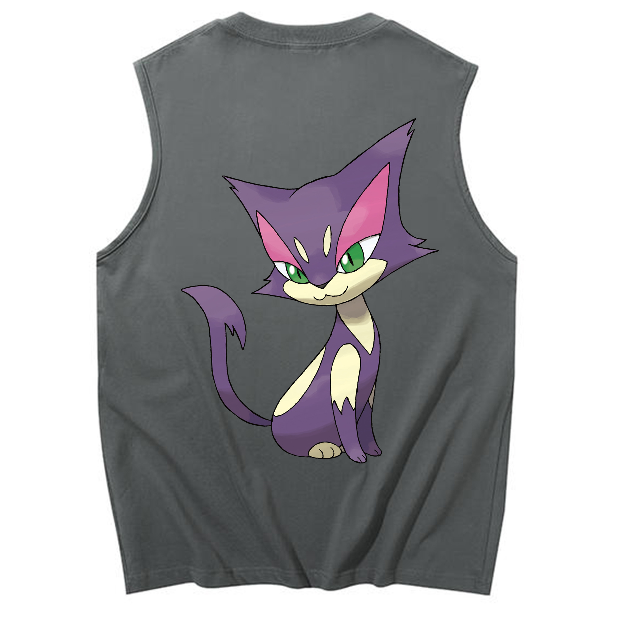 （画像用） ポケットモンスター Pokémon コットン100％タンクトップ（背面プリント）